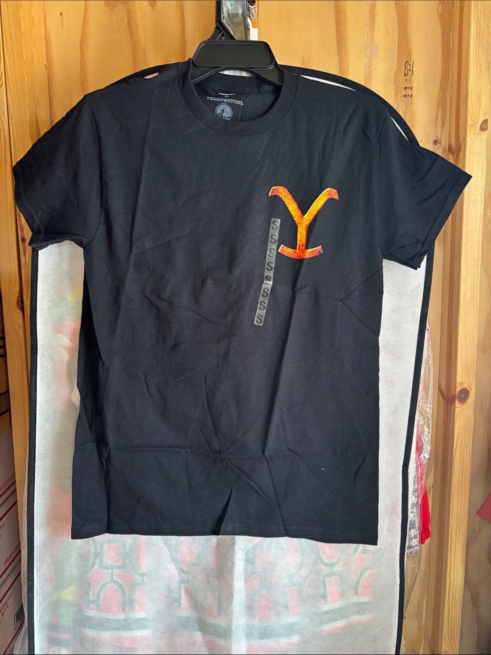 Yellowstone Black Short Sleeve Graphic Tee - Picture 4 of 6